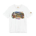 Camiseta Colombia Dorada – Cali Colombia | Diseño Turístico Premium con Bandera Colombiana | Colección Destinos de Colombia