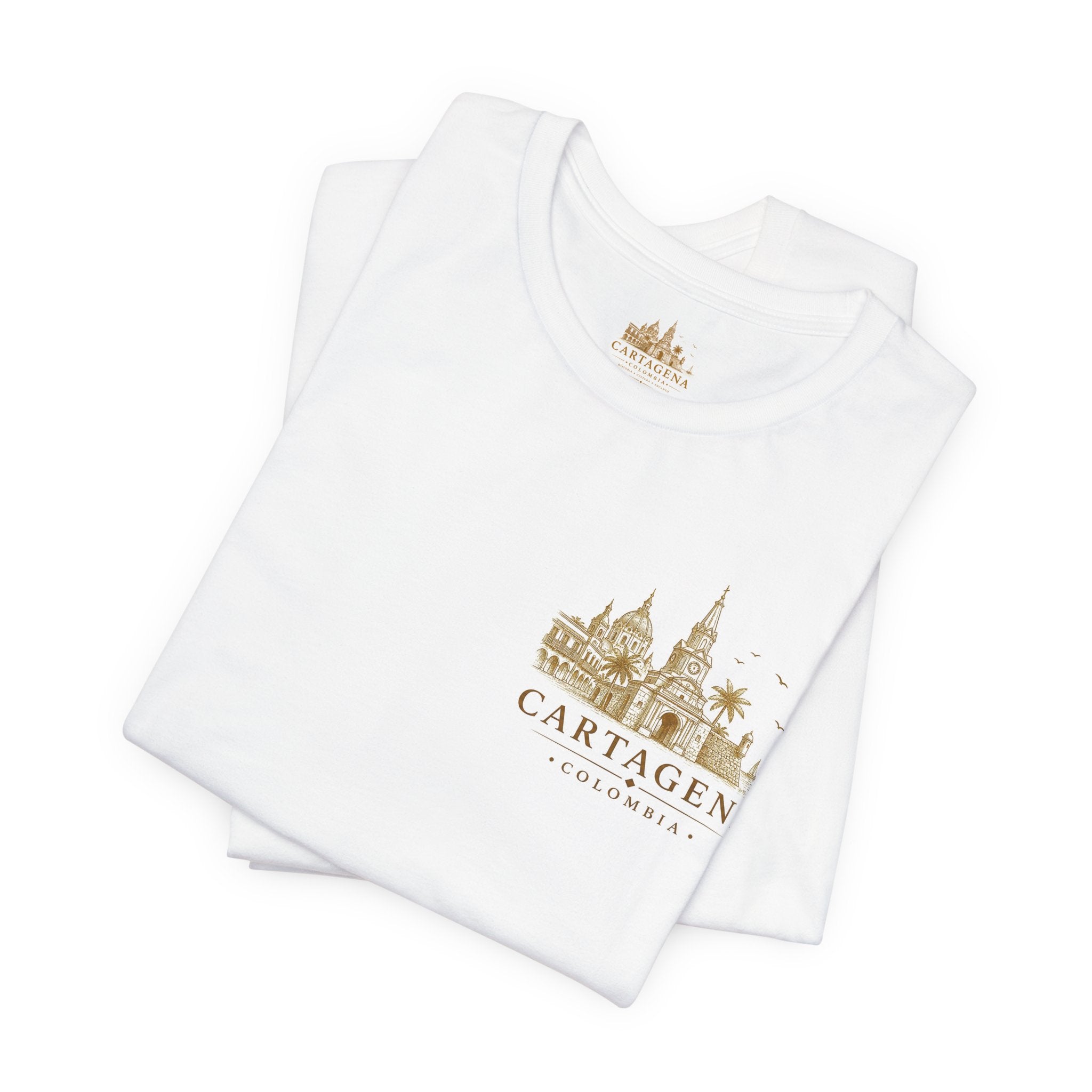 Camiseta Cartagena Colombia | Historia, Cultura y Encanto | Colombia Dorada | Unisex Premium T-shirt