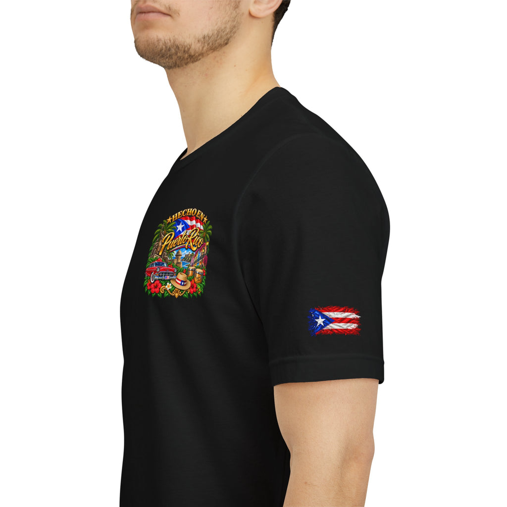 🇵🇷 Camiseta Hecho en Puerto Rico Premium
