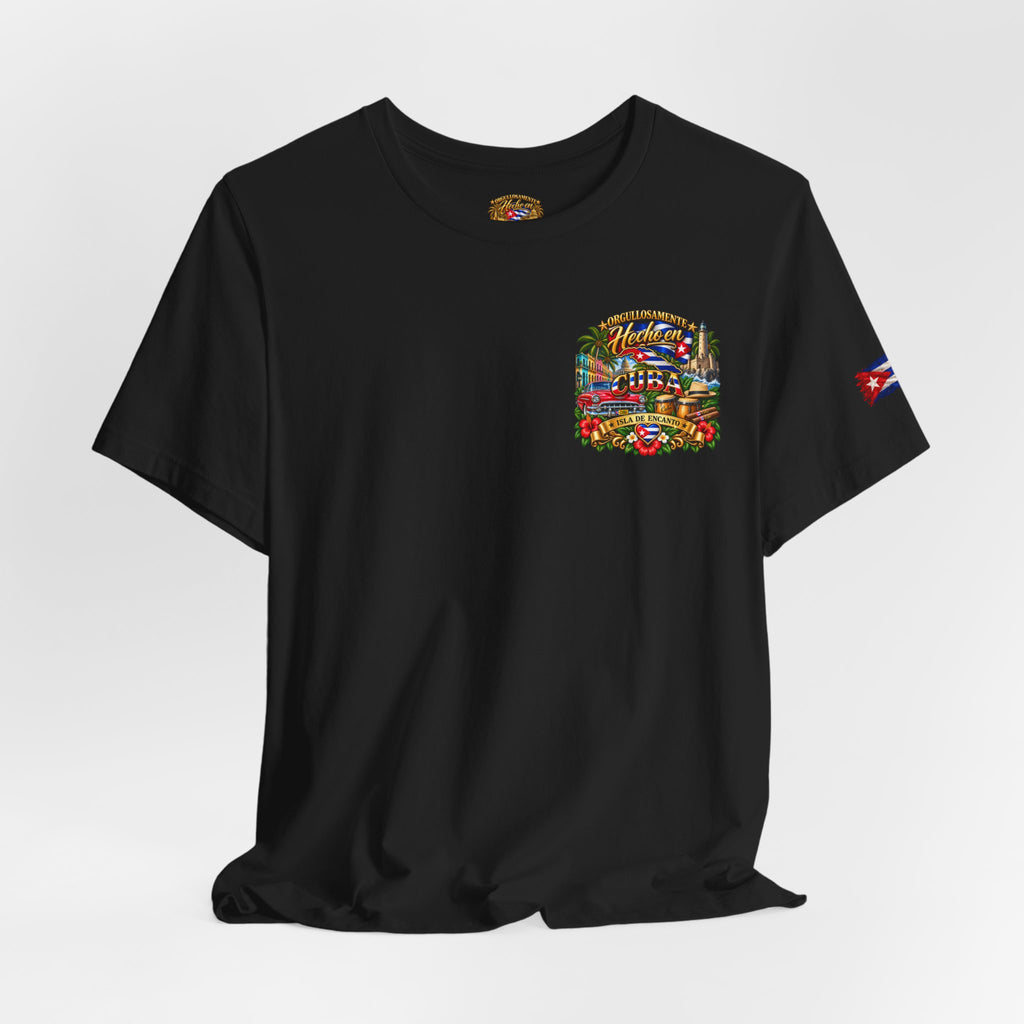 🇨🇺 Camiseta Hecho en Cuba Premium