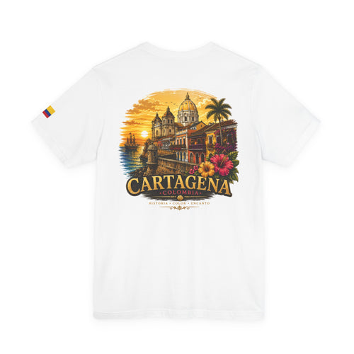 Camiseta Cartagena Colombia | Historia, Cultura y Encanto | Colombia Dorada | Unisex Premium T-shirt