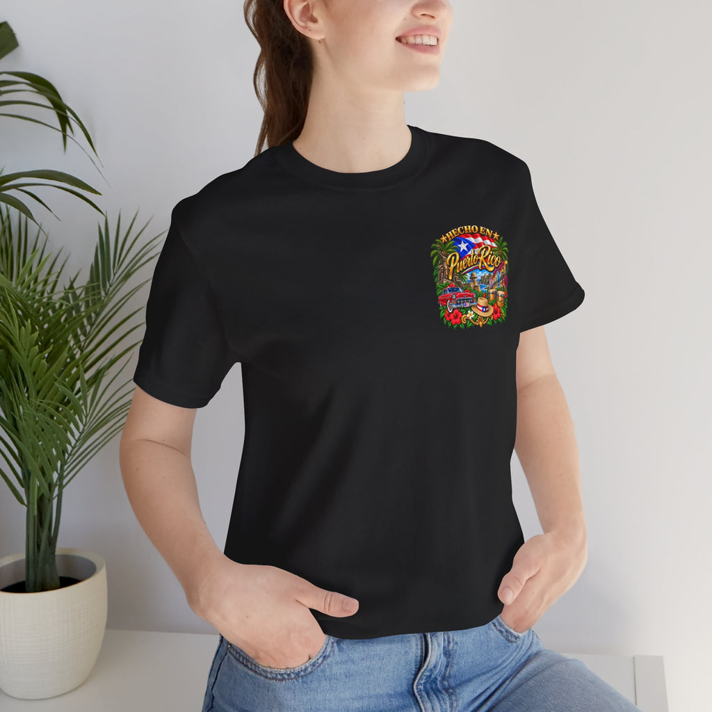 🇵🇷 Camiseta Hecho en Puerto Rico Premium