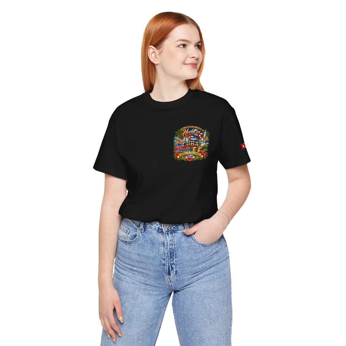 🇨🇺 Camiseta Hecho en Cuba Premium