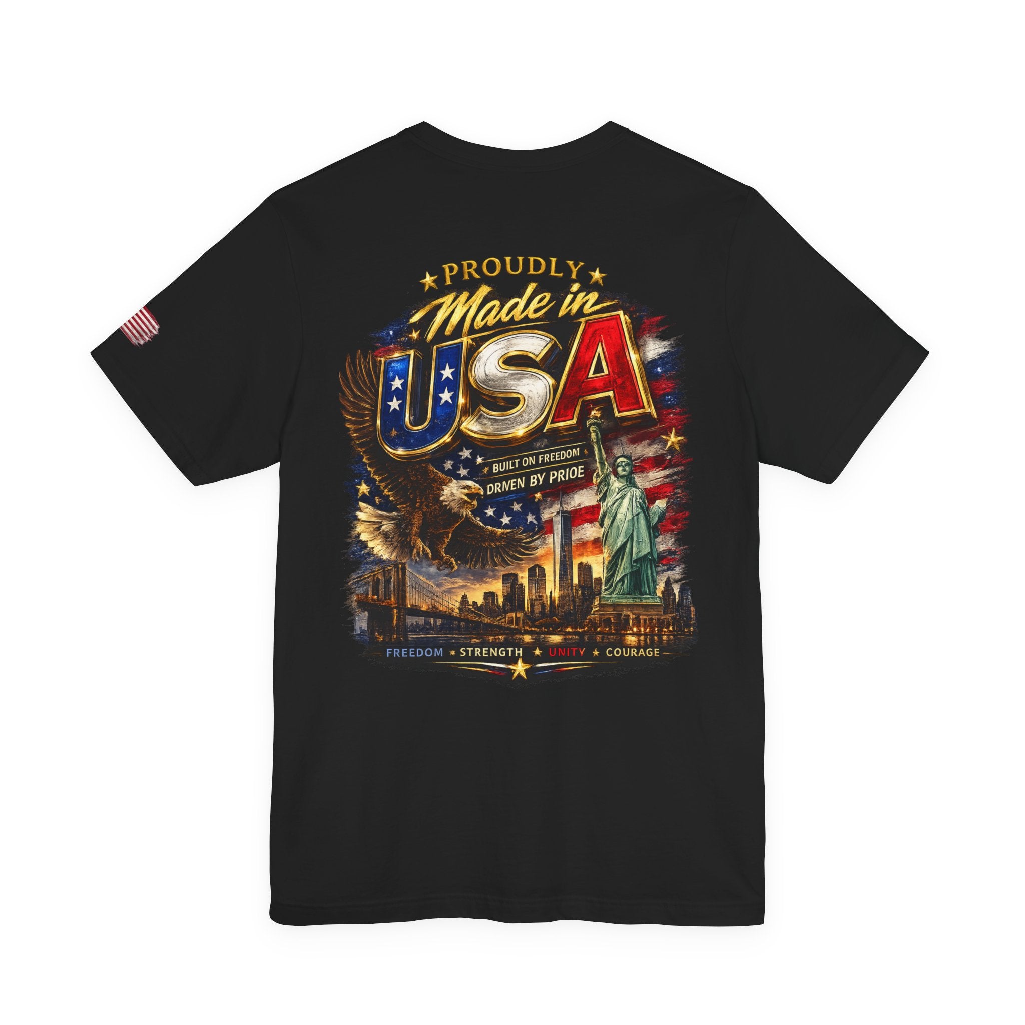 Camiseta Proudly Made in USA Premium
